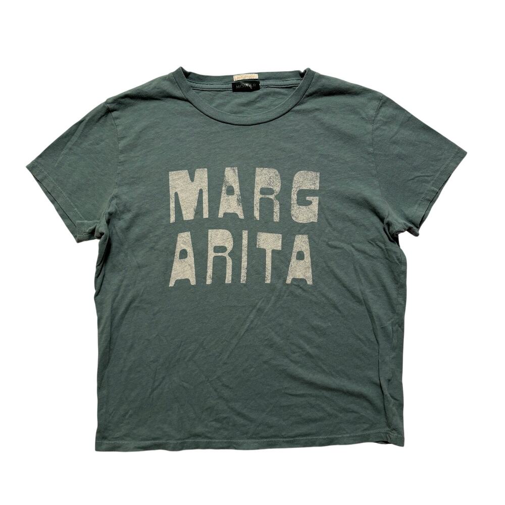 Mother The Lil Goodie Goodie Margarita T-Shirt Women’s M Green